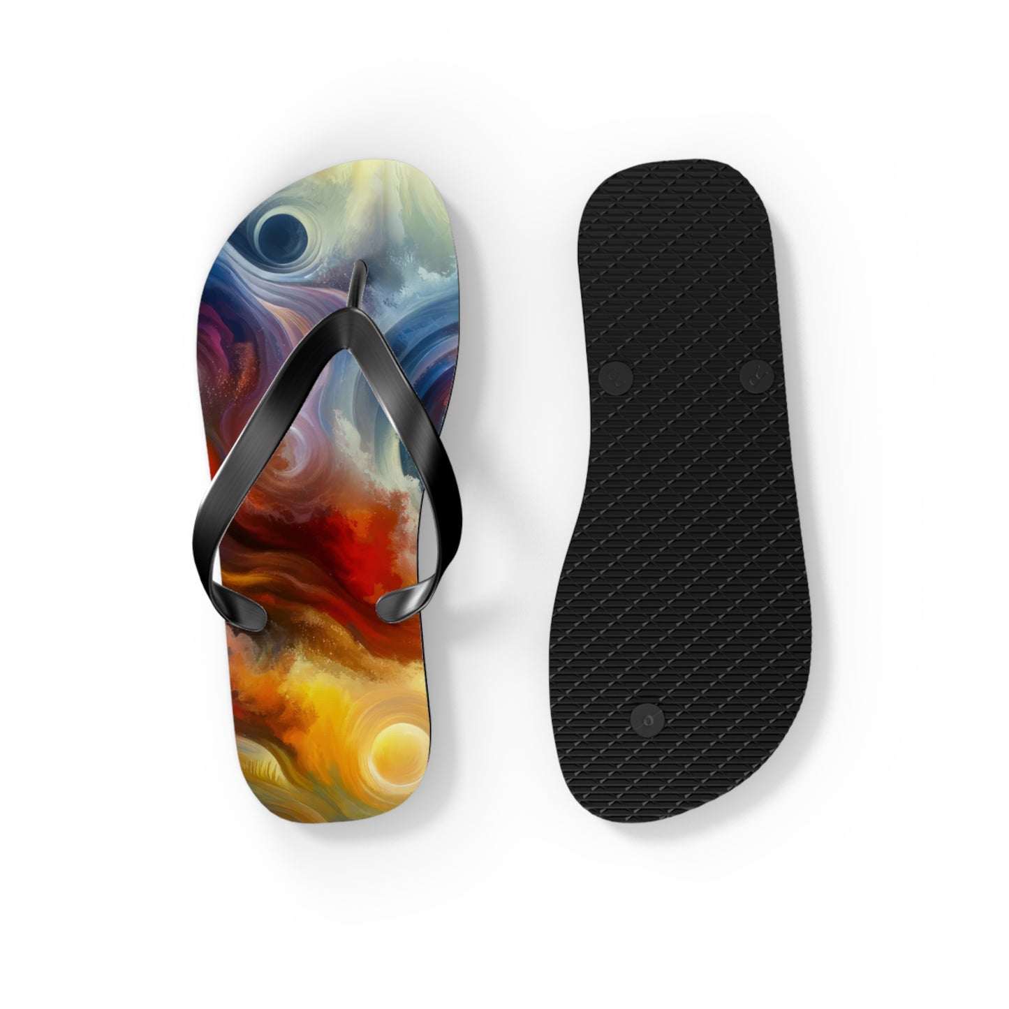 Unified Heart Journey Flip Flops