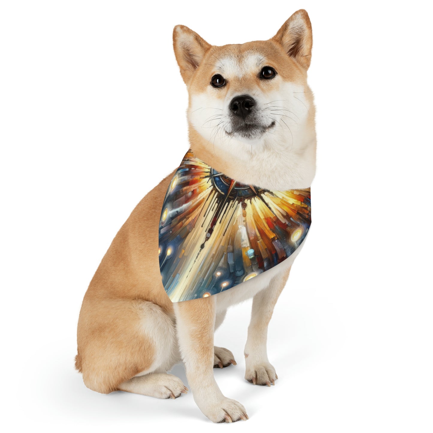 Wisdom Compass Journey Pet Bandana Collar