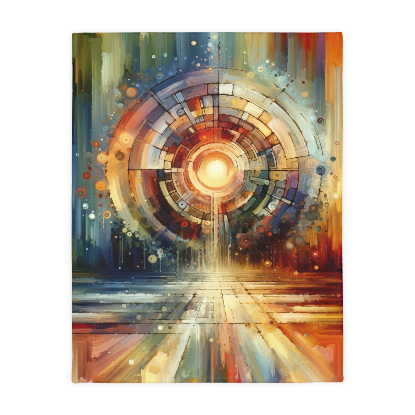 Majestic Quest Aura Velveteen Microfiber Blanket (Two-sided print)