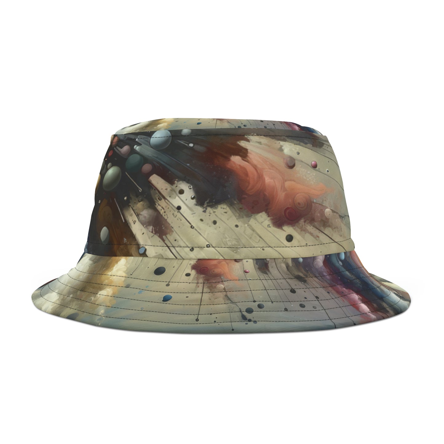 Impactful Deeds Ripple Bucket Hat (AOP)