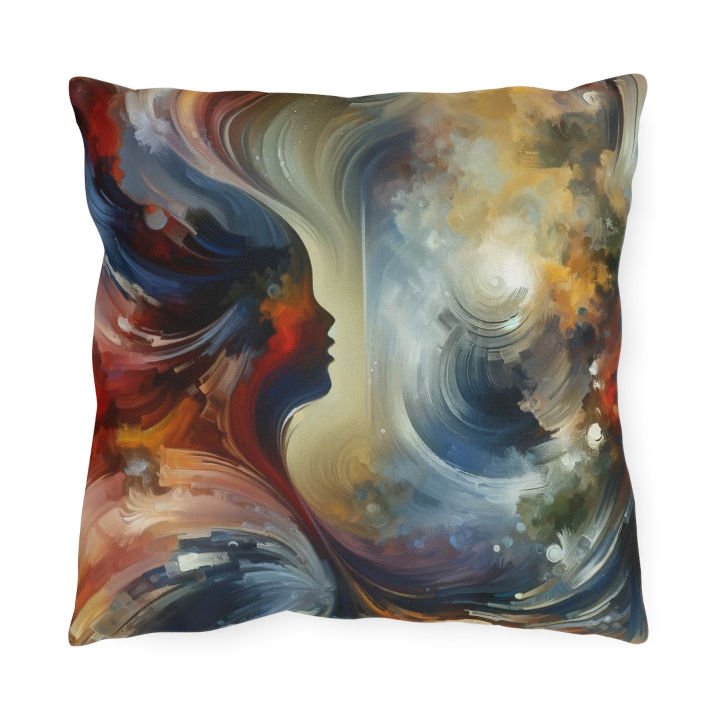 Embracing Sovereign Reflectivity Outdoor Pillows
