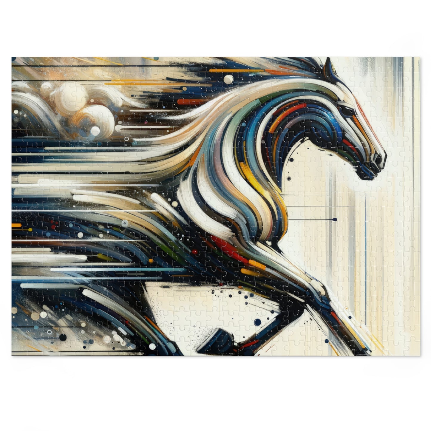 Hyperlinked Horsepower Gallop Jigsaw Puzzle (30, 110, 252, 500,1000-Piece)