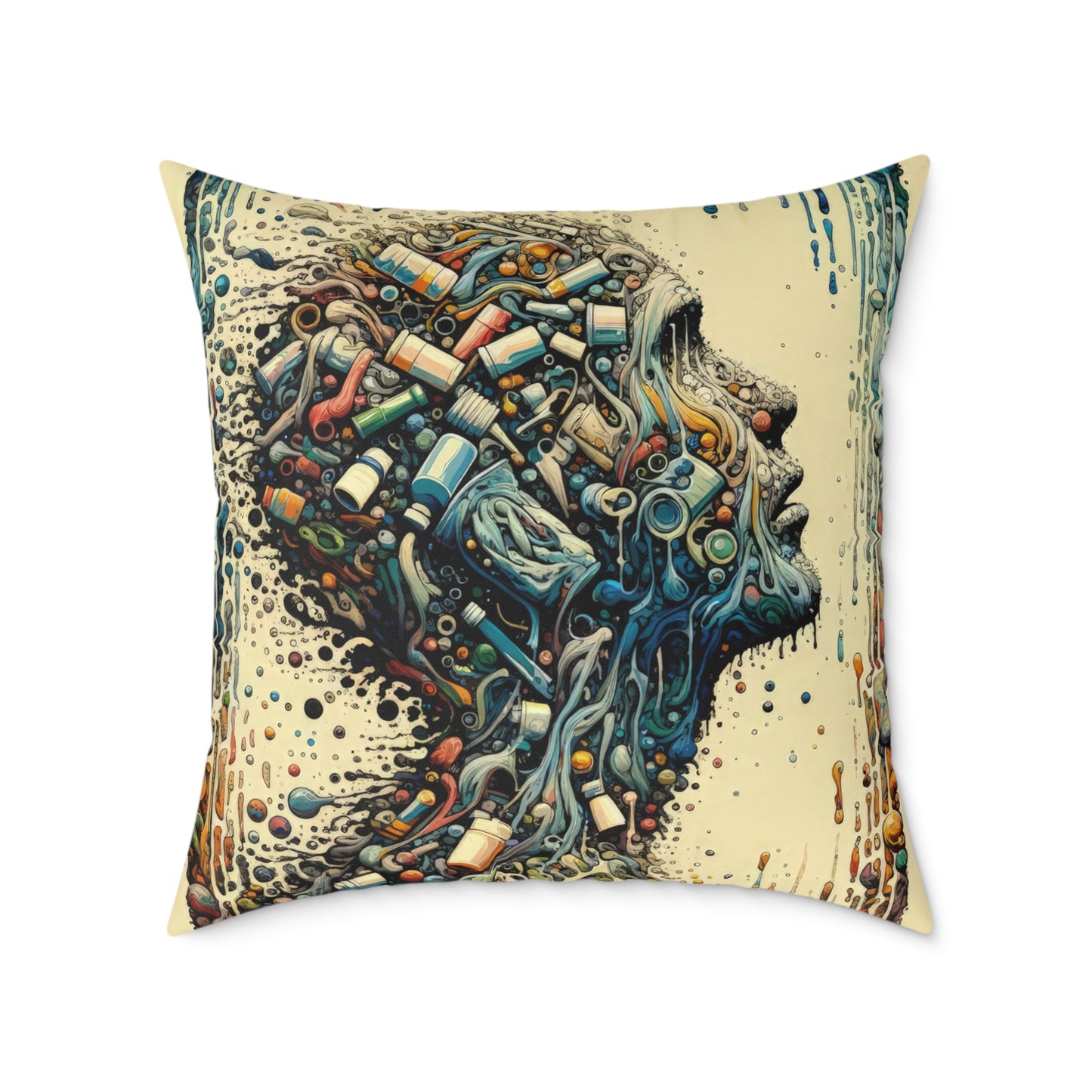 Rethinking Consumption Transformation Spun Polyester Pillow