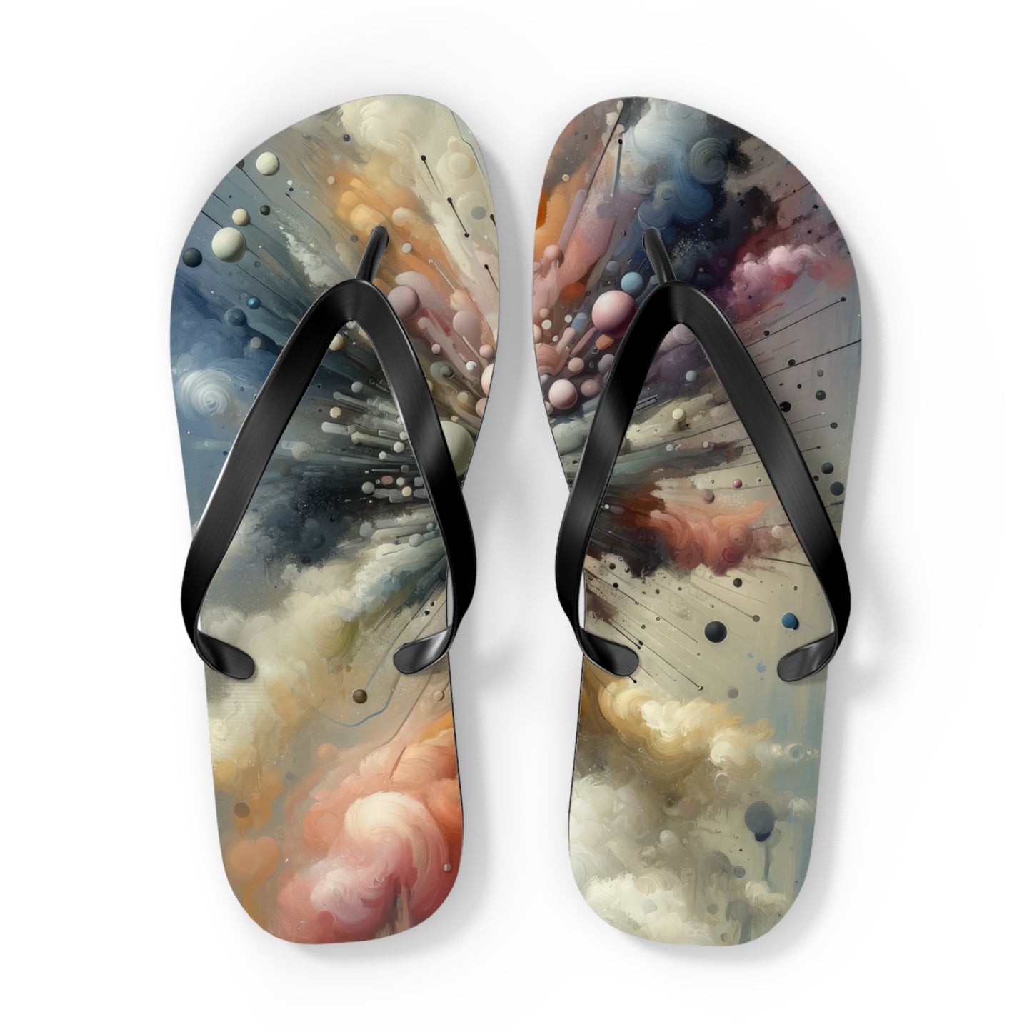 Impactful Deeds Ripple Flip Flops