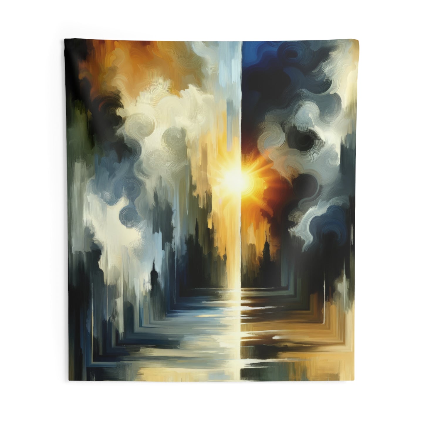 Dawn Dispels Darkness Indoor Wall Tapestries