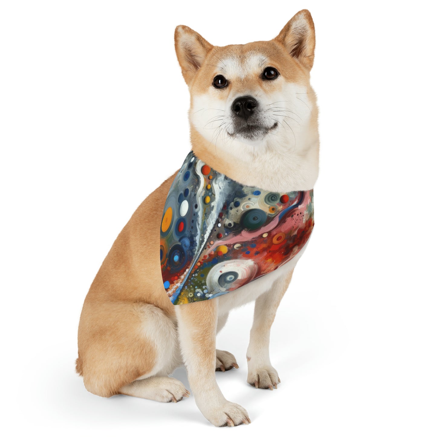 Unity Duality Abstraction Pet Bandana Collar