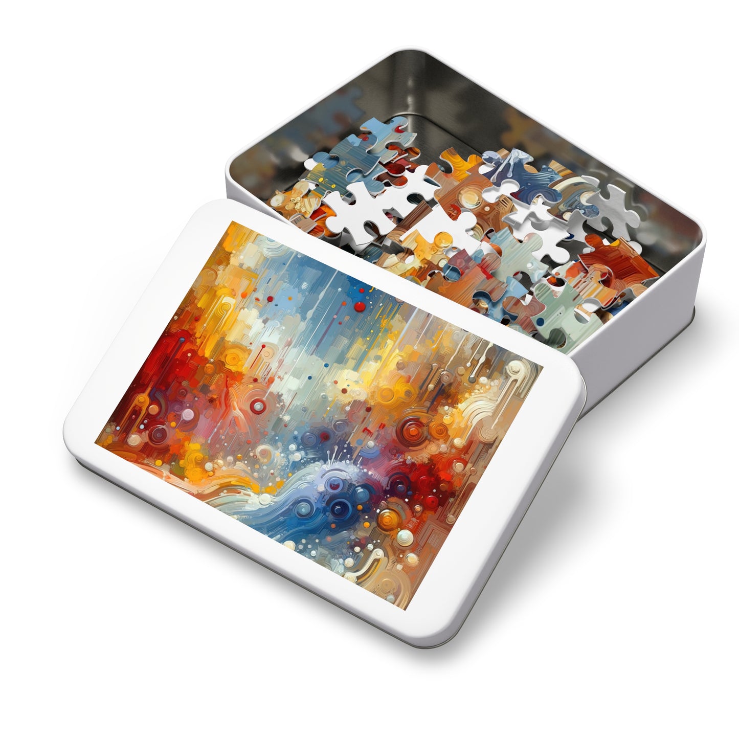 Joyous Effortless Exhale Jigsaw Puzzle (30, 110, 252, 500,1000-Piece)