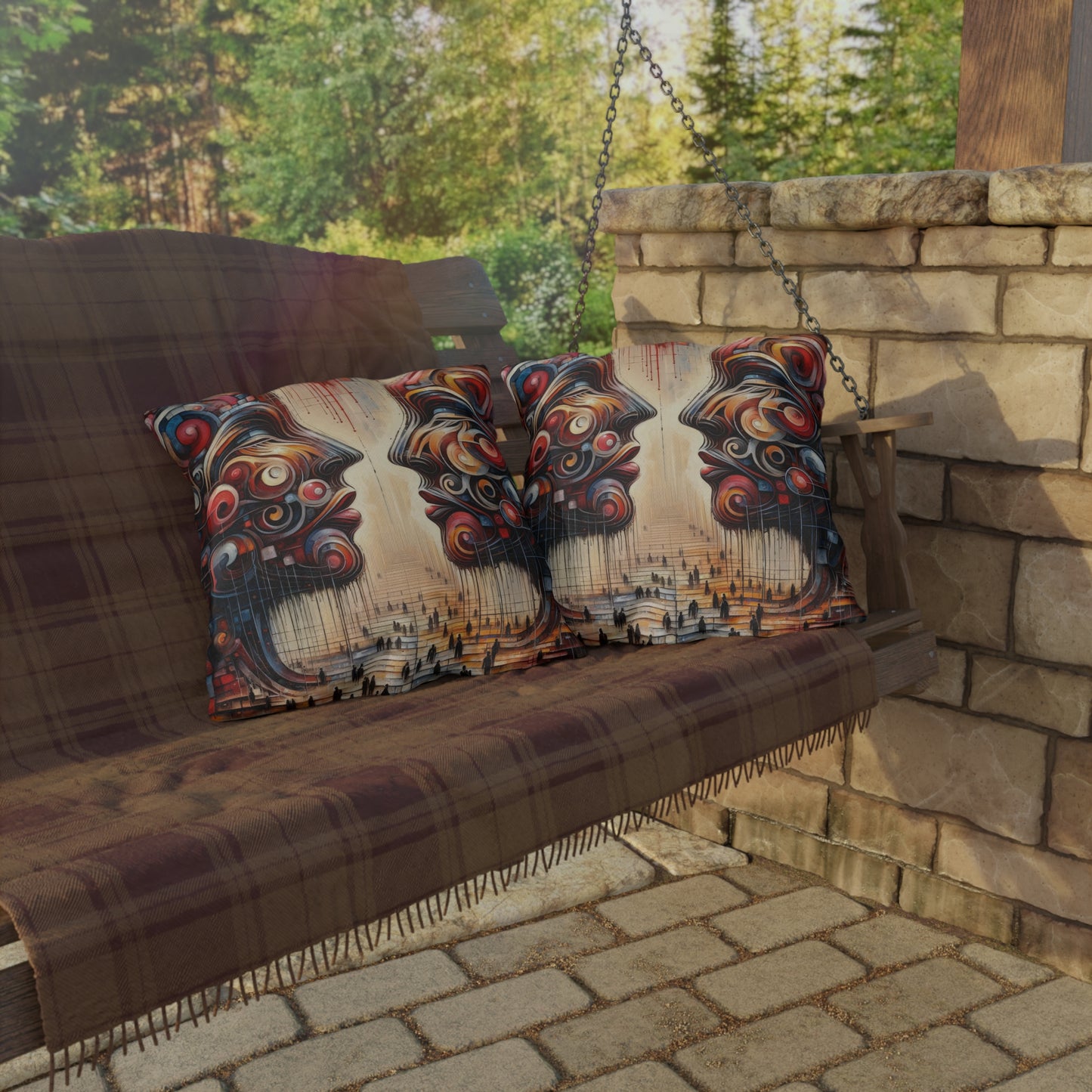 Unity Heartfelt Communication Outdoor Pillows