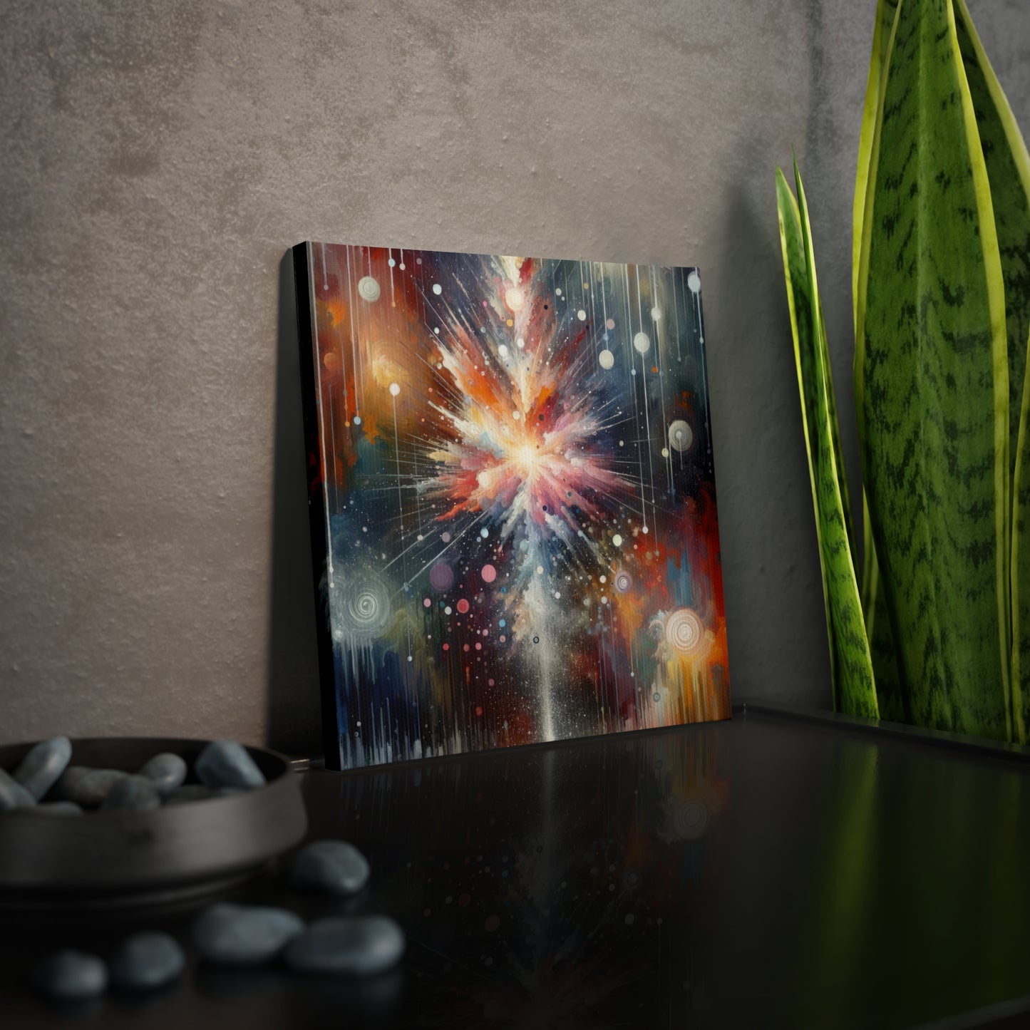 Galactic Mind Clarity Canvas Photo Tile