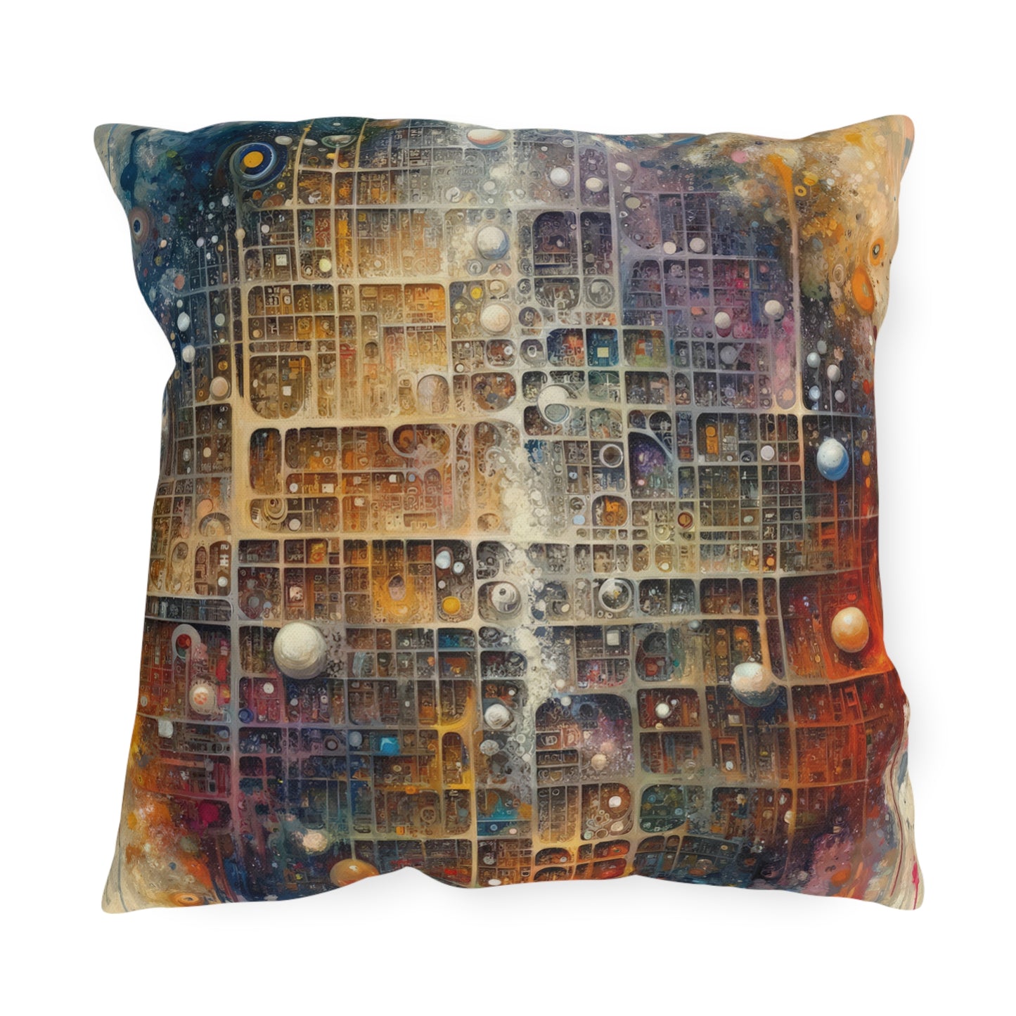 Integral Harmony Existence Outdoor Pillows