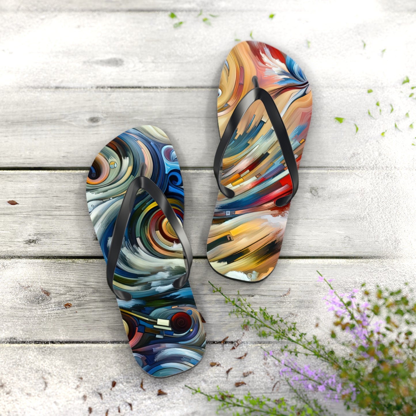 Gratitude Melodic Transformation Flip Flops