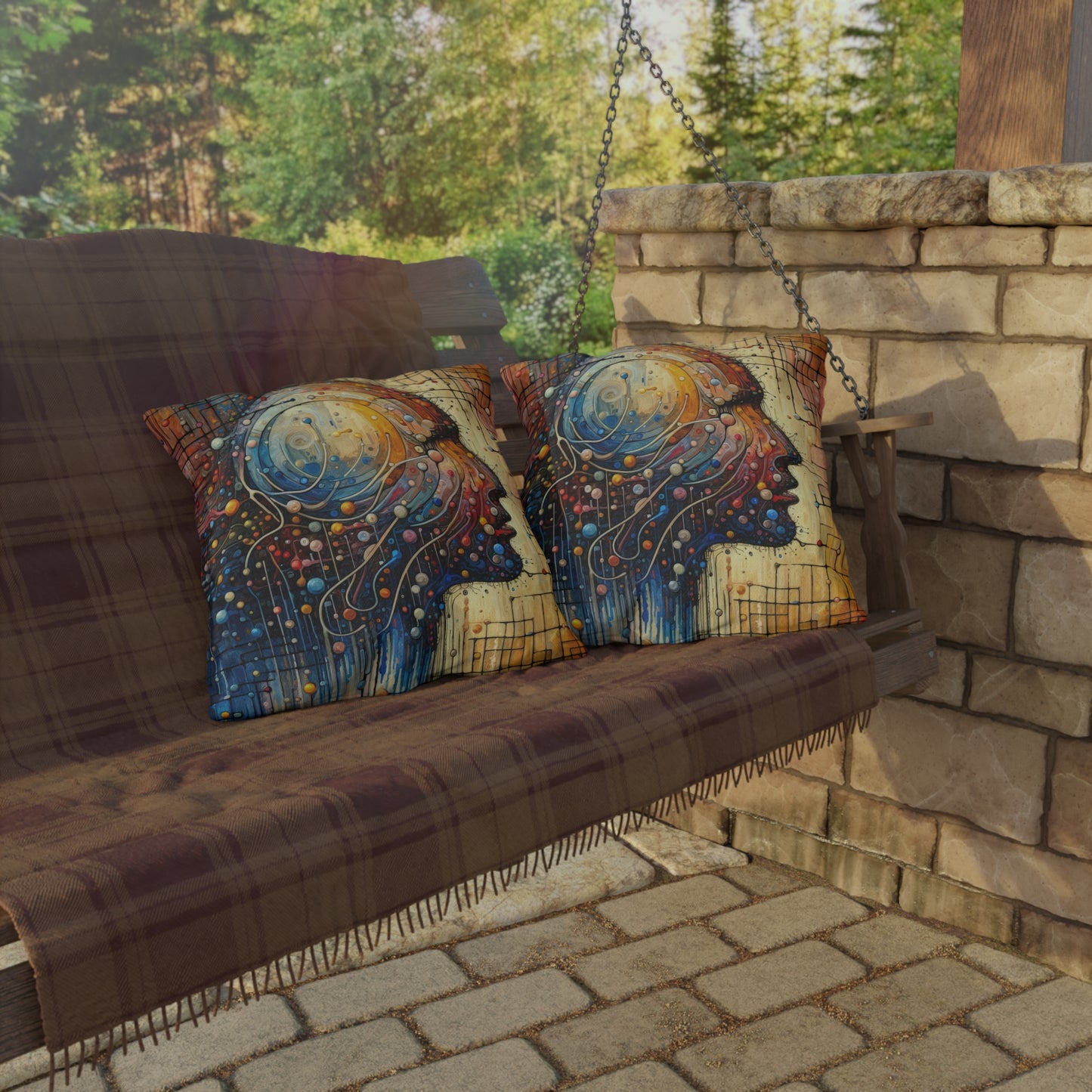 Empathy Unity Interaction Outdoor Pillows