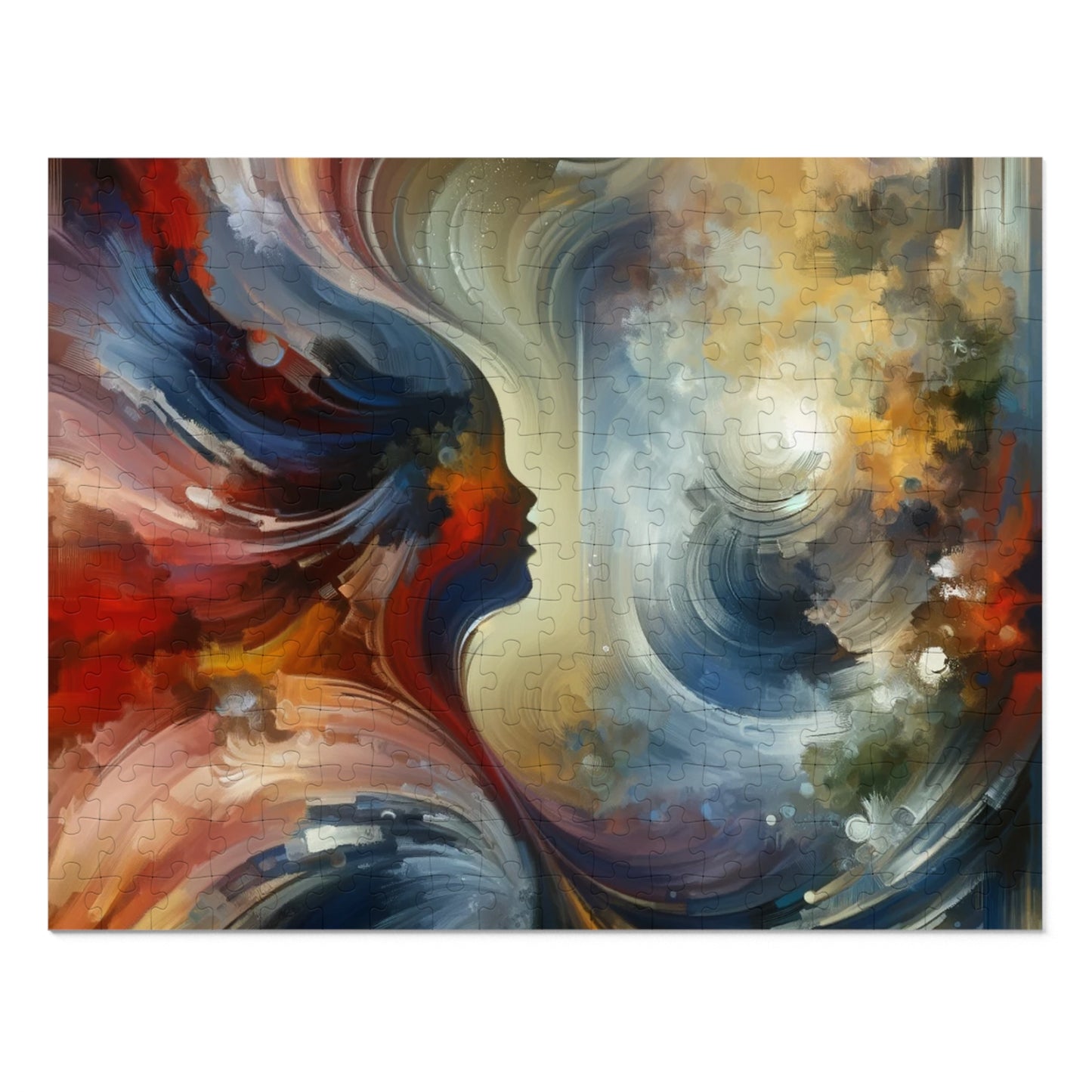 Embracing Sovereign Reflectivity Jigsaw Puzzle (30, 110, 252, 500,1000-Piece)