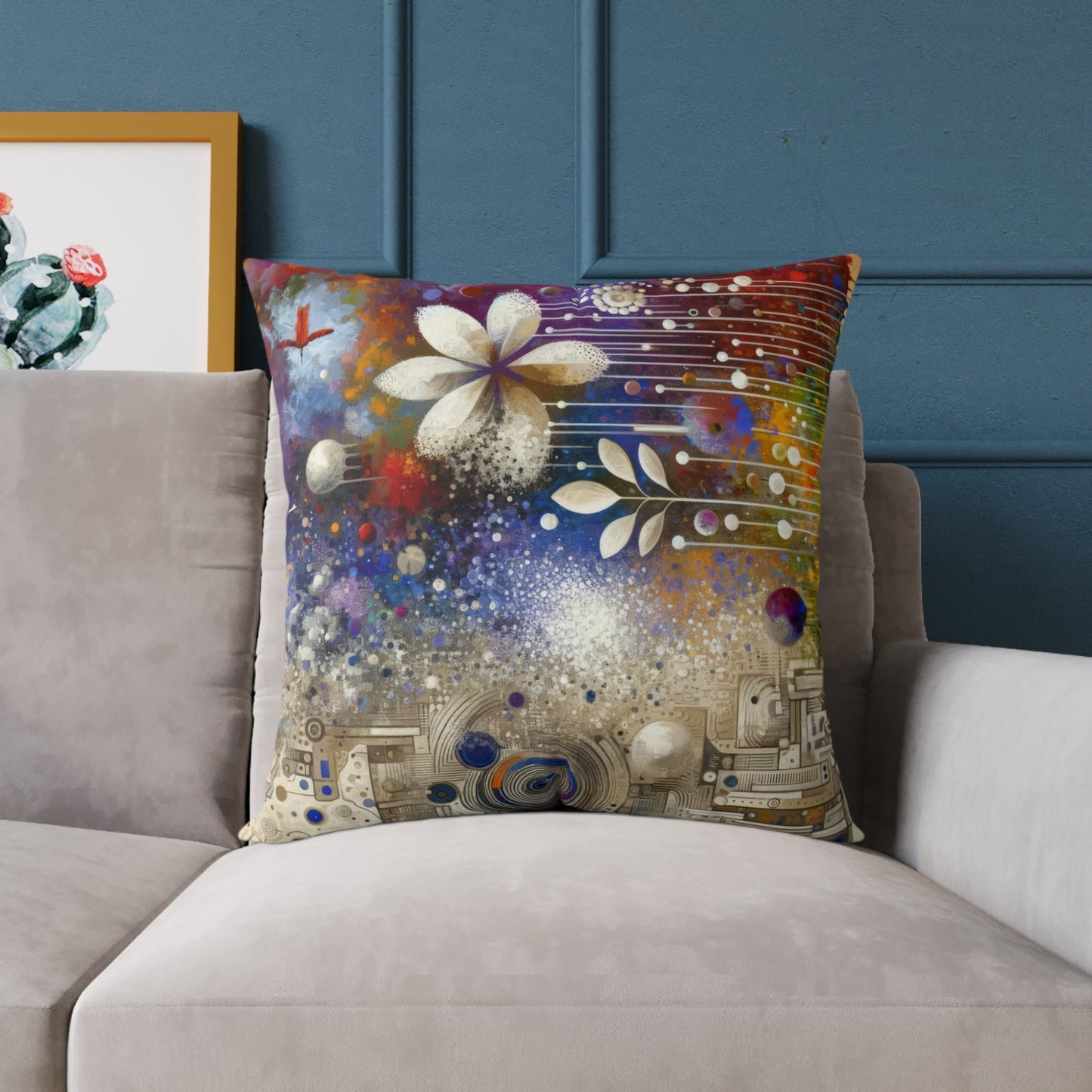 Inner Algorithm Synthesis Spun Polyester Pillow