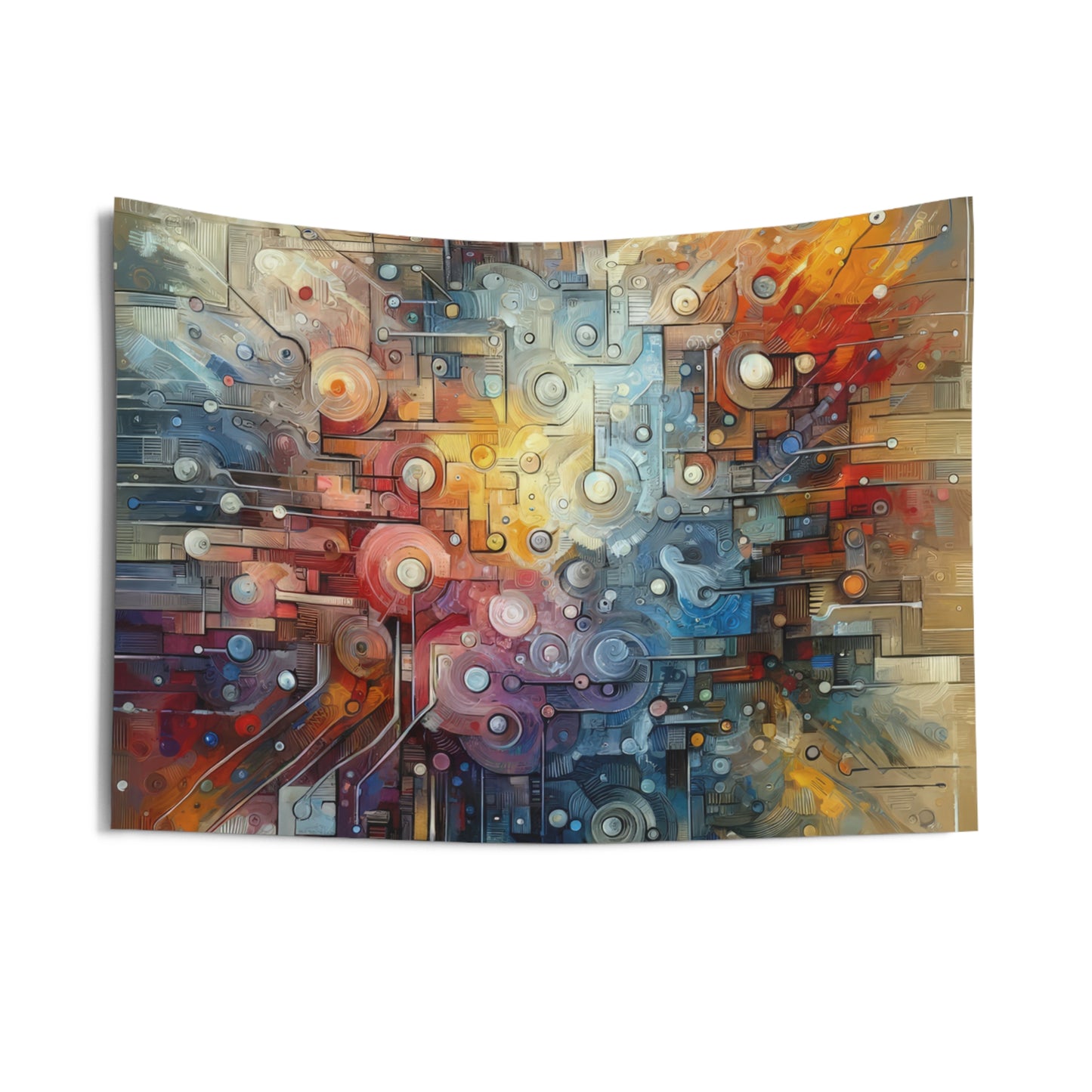 Empathy Scaffold Unity Indoor Wall Tapestries