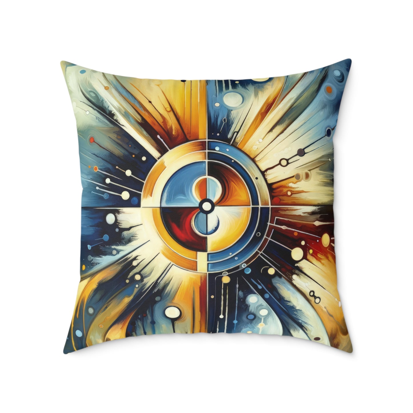 Compassionate Ethical Guidance Spun Polyester Pillow