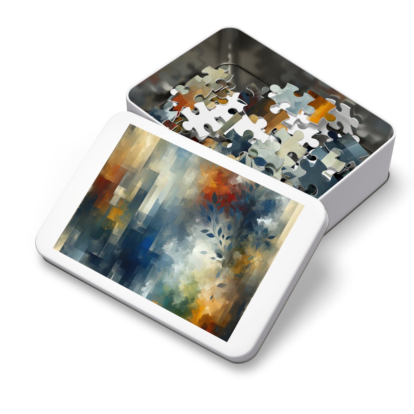 Contemplative Leaves Whispers Jigsaw Puzzle (30, 110, 252, 500,1000-Piece)