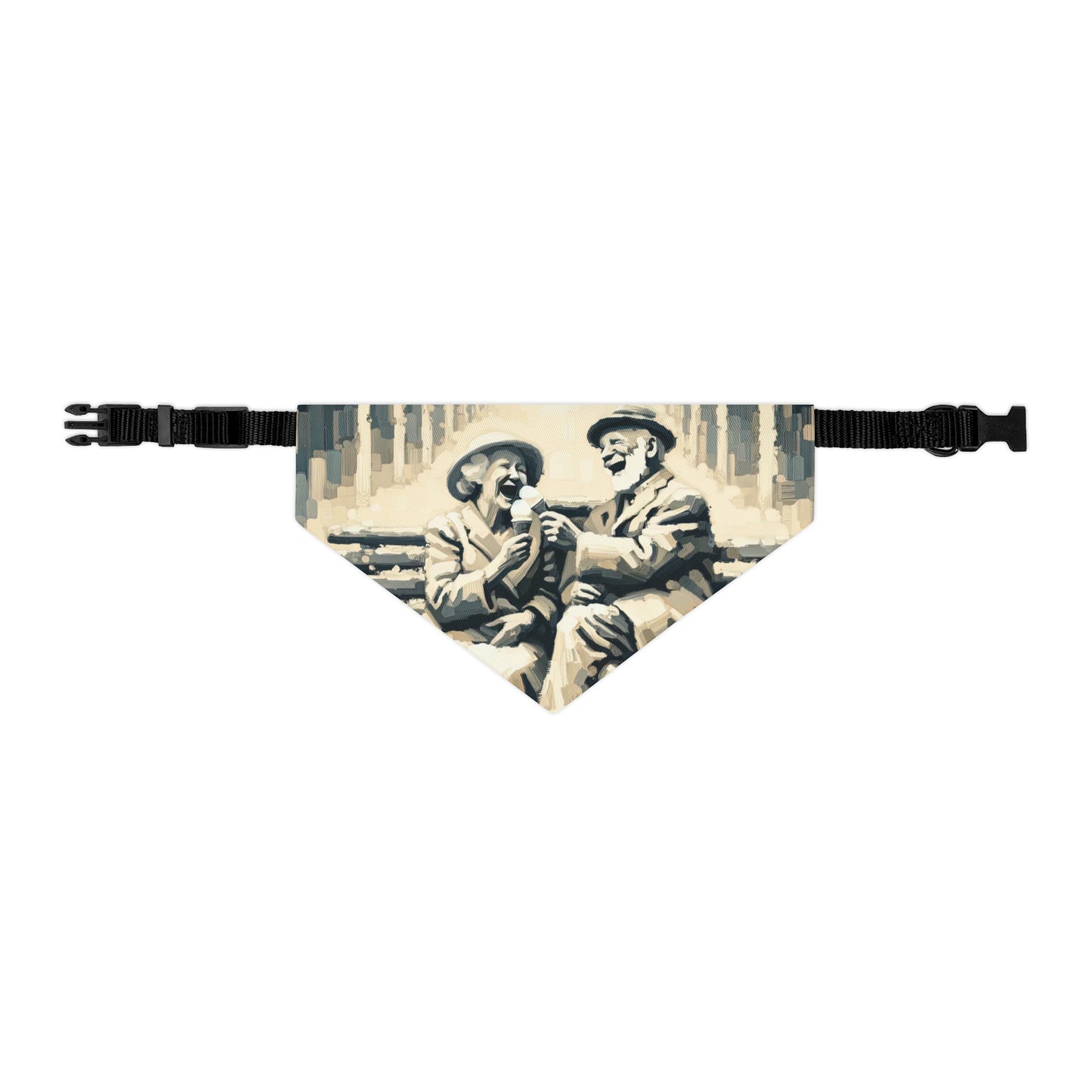 Joyful Companionship Serenity Pet Bandana Collar