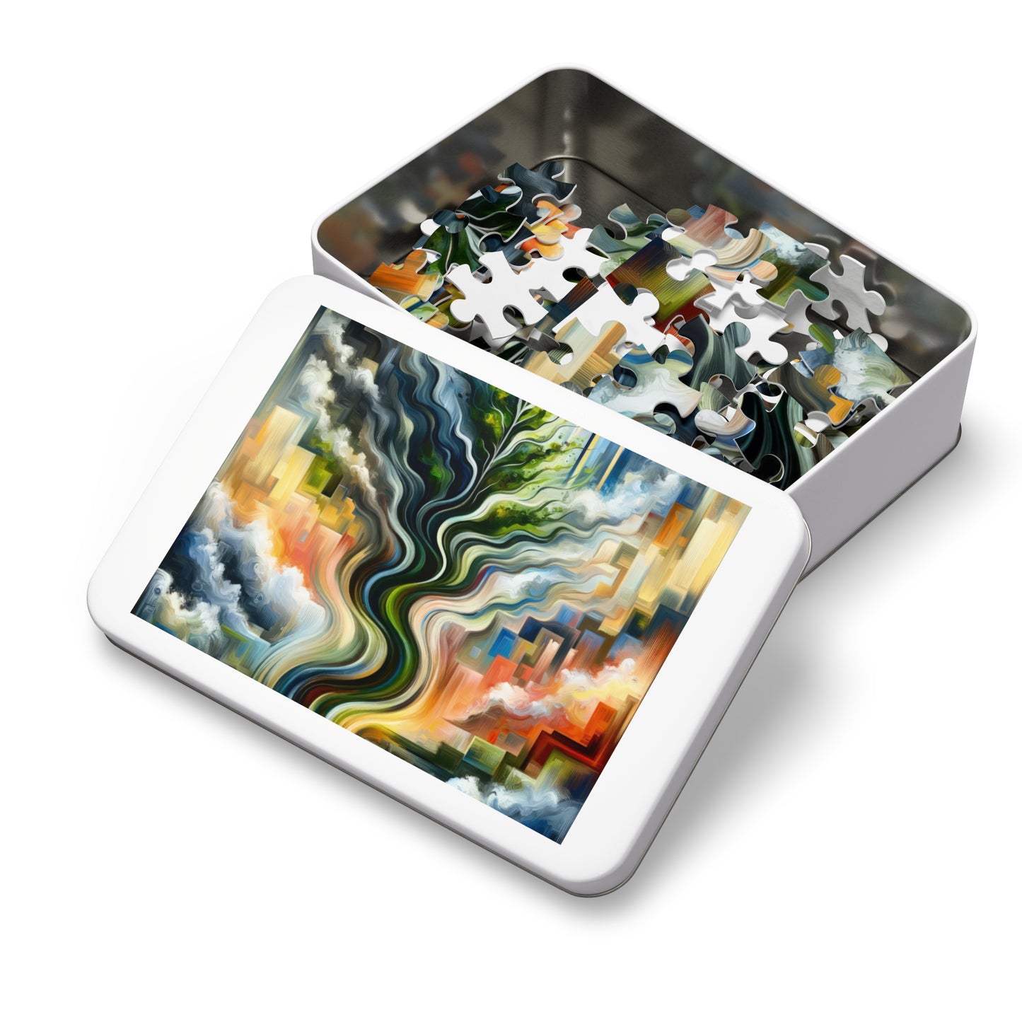 Eternal Digital Contrast Jigsaw Puzzle (30, 110, 252, 500,1000-Piece)
