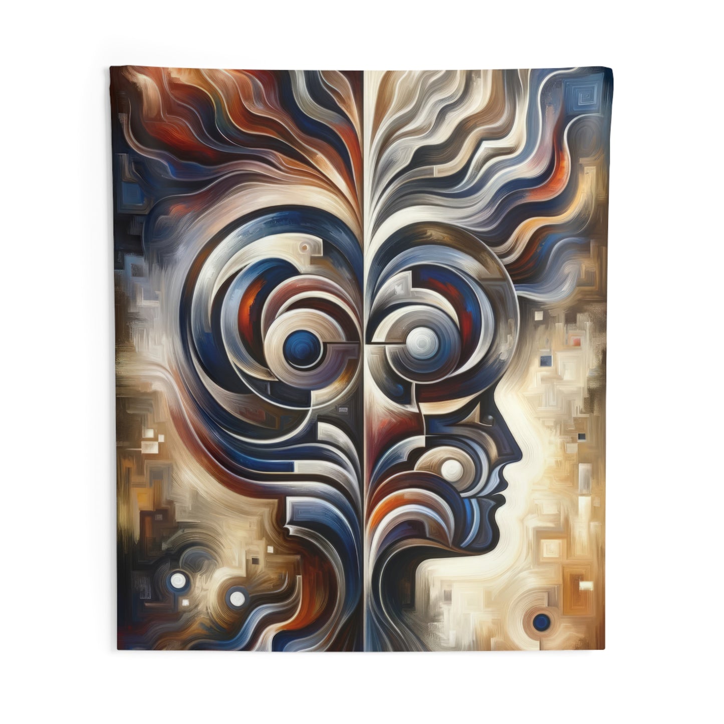 Wisdom Confluence Tachism Indoor Wall Tapestries
