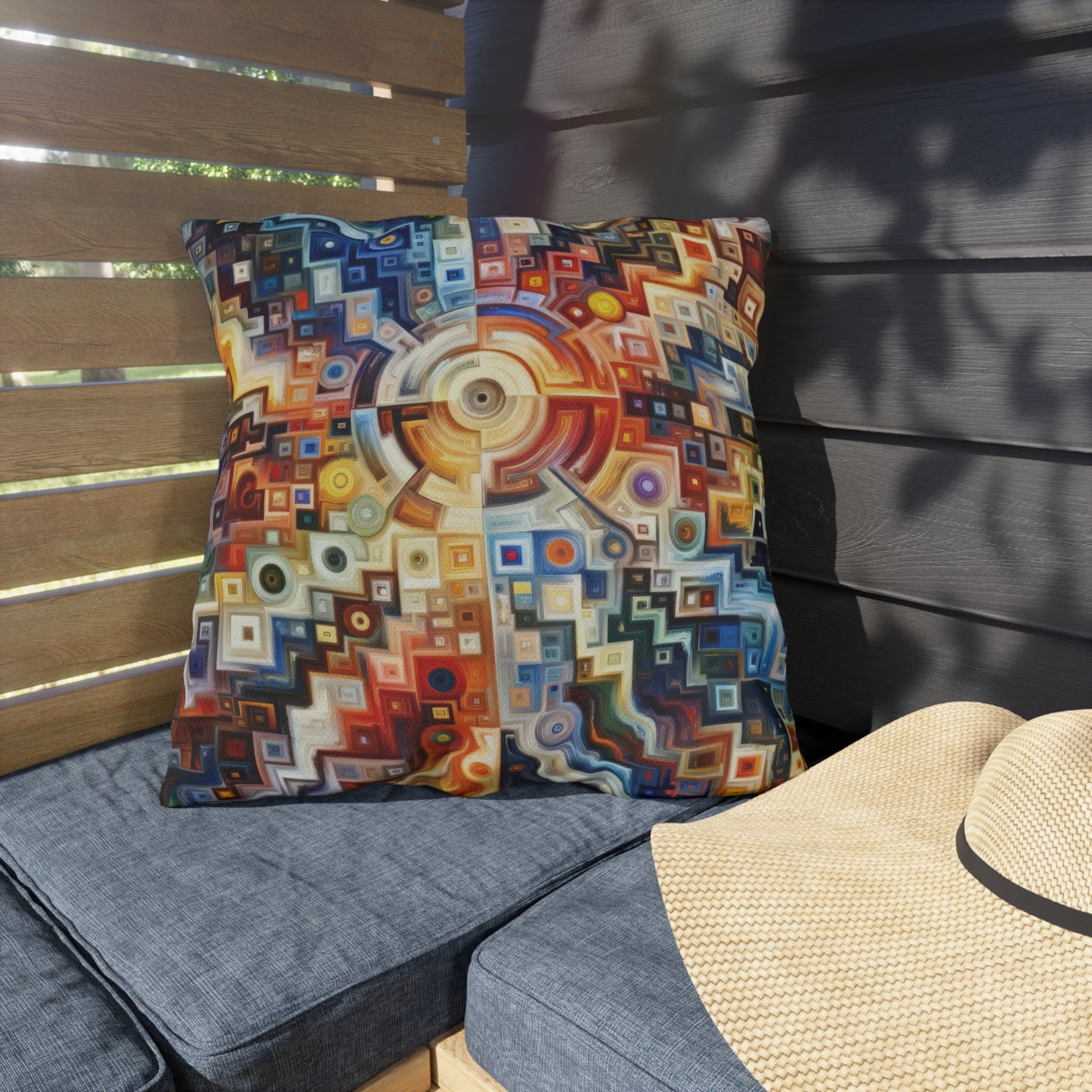 Essence Kaleidoscope Tapestry Outdoor Pillows