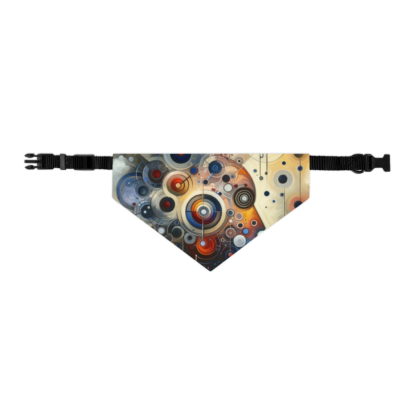 Mindful Tachism Engagement Pet Bandana Collar