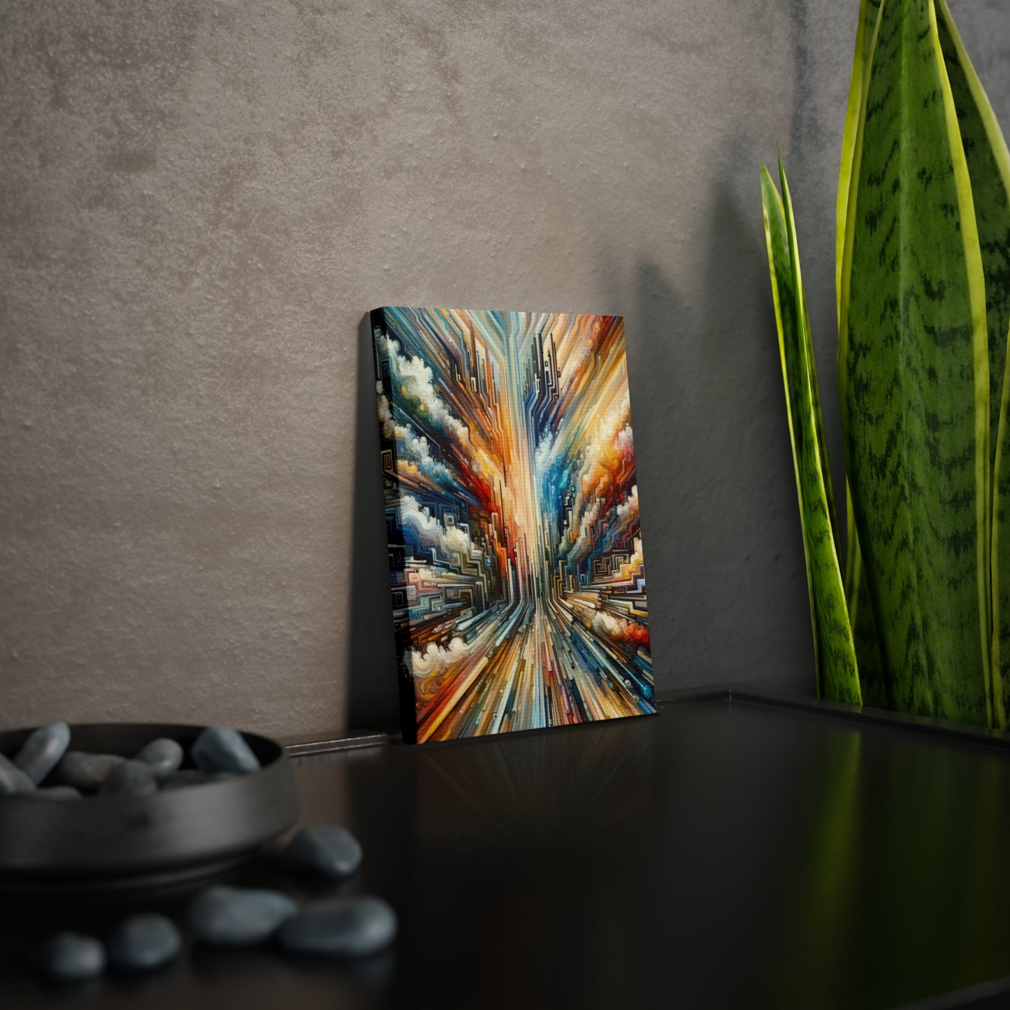 Transformative Tapestry Ascent Canvas Photo Tile