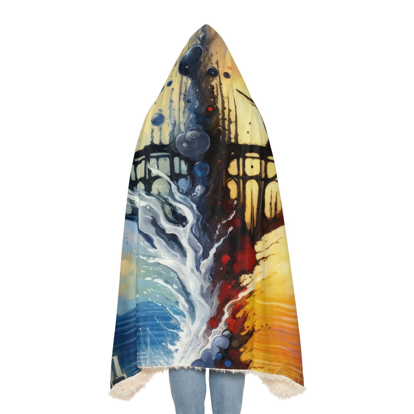 Faithful Diving Bridges Snuggle Blanket