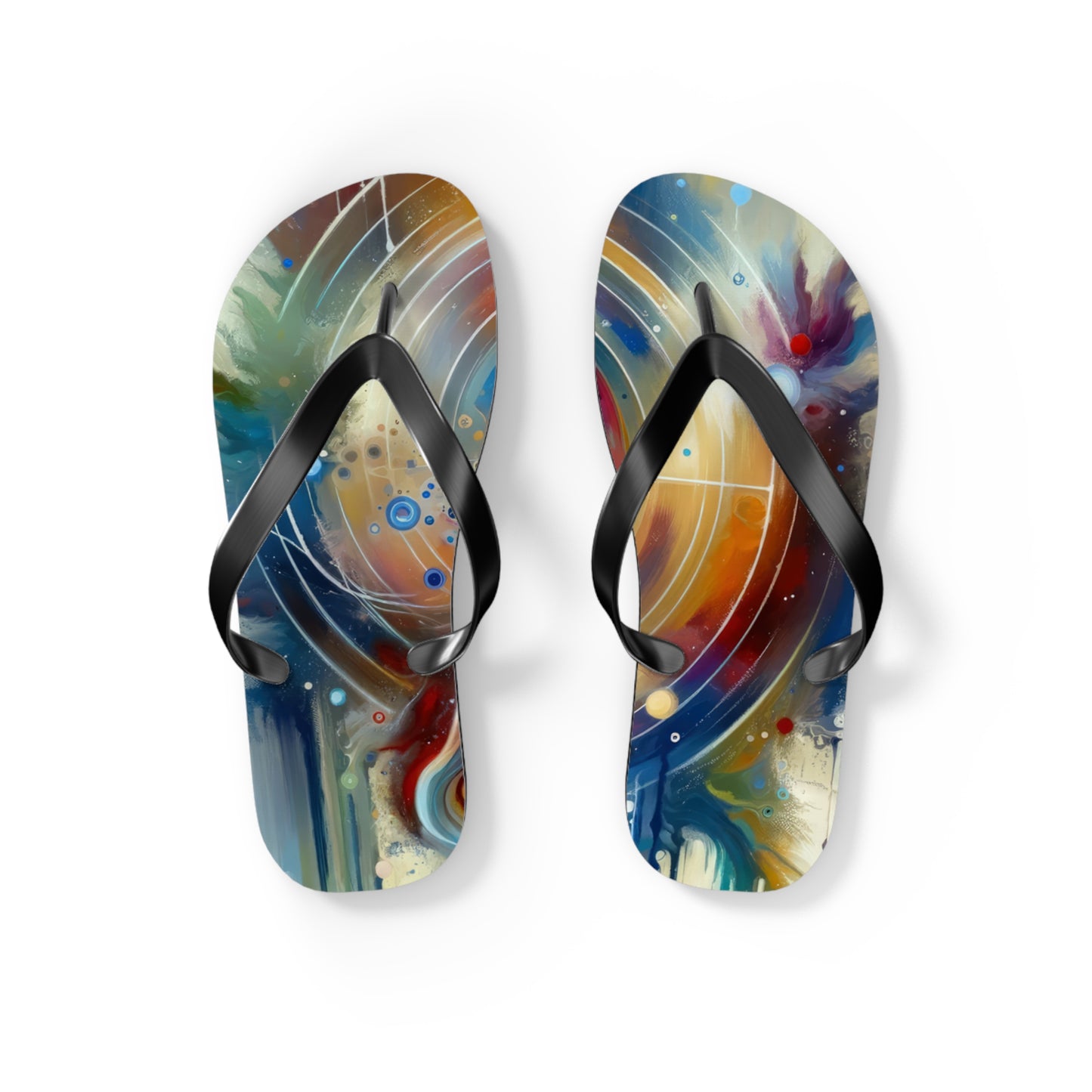 Unified Heart Awakening Flip Flops