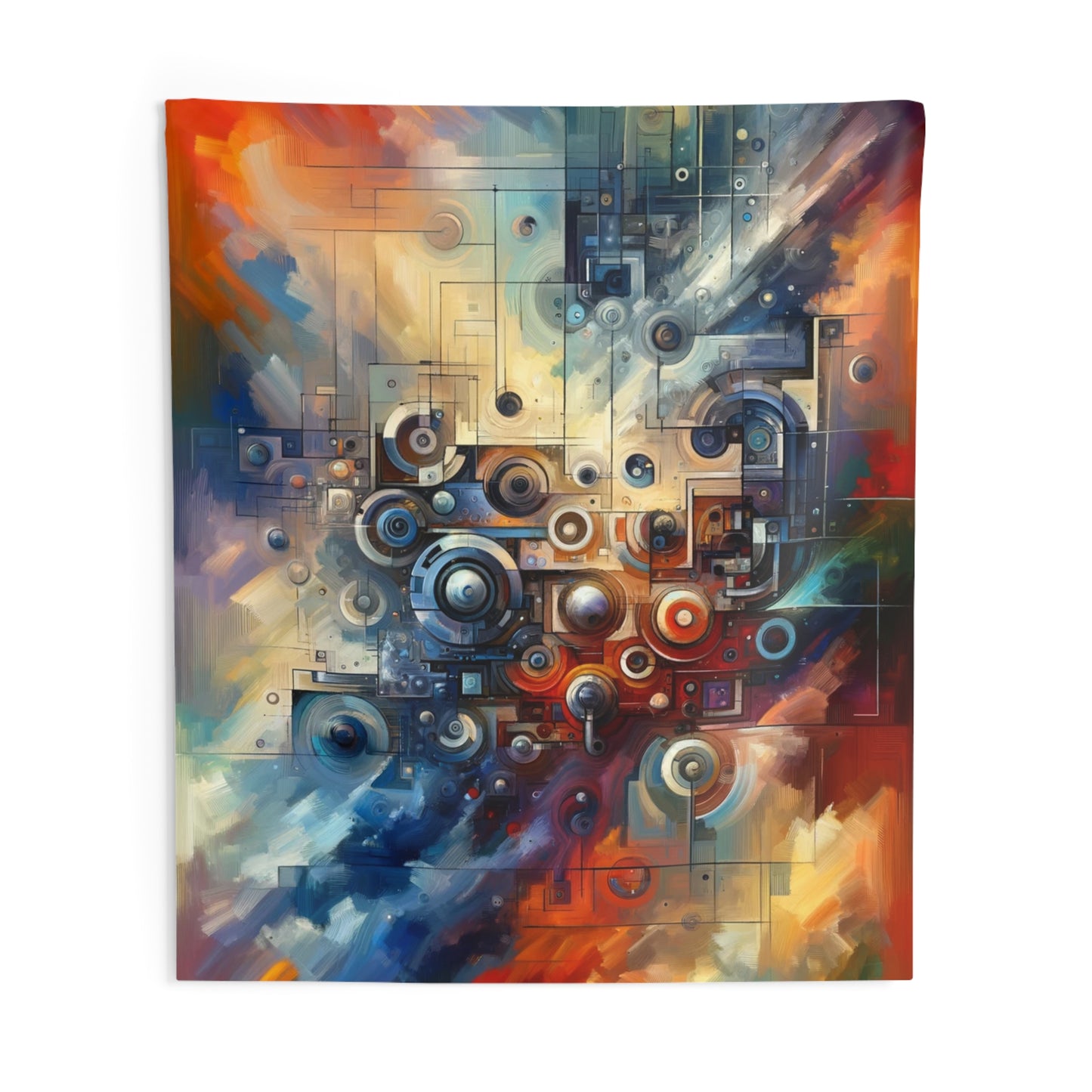 Tech Gratitude Fusion Indoor Wall Tapestries