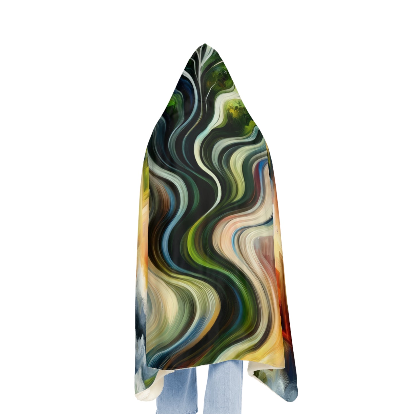 Eternal Digital Contrast Snuggle Blanket