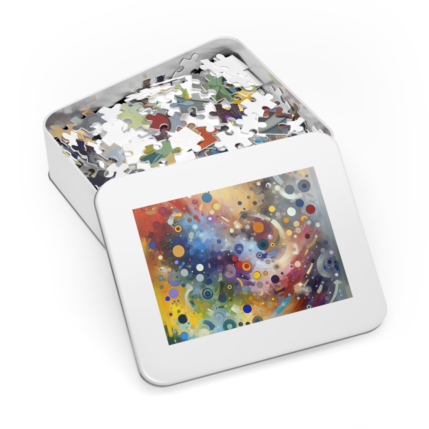 Humorous Unified Tachism Jigsaw Puzzle (30, 110, 252, 500,1000-Piece)