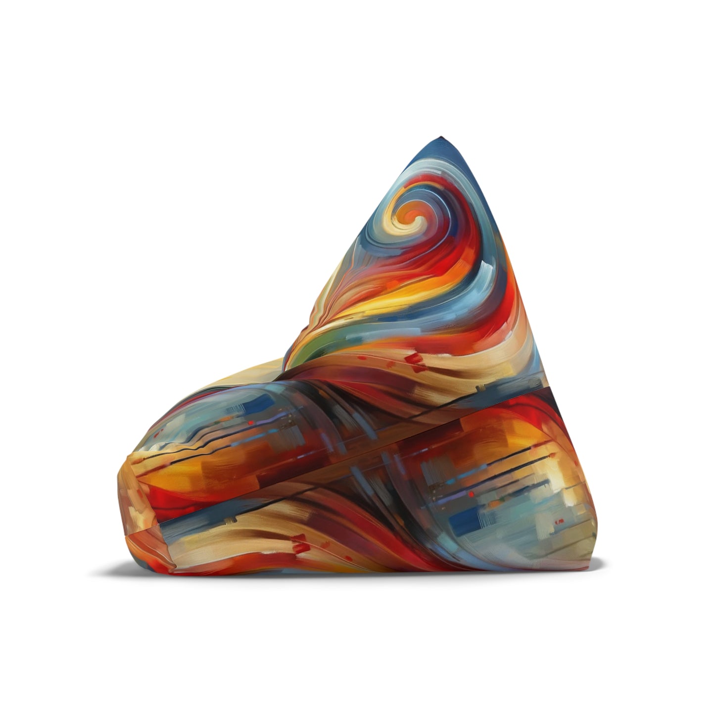 Empathetic Spiral Dialogue Bean Bag Chair Cover