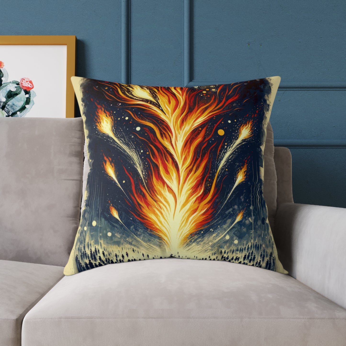 Ignition Change Catalyst Spun Polyester Pillow