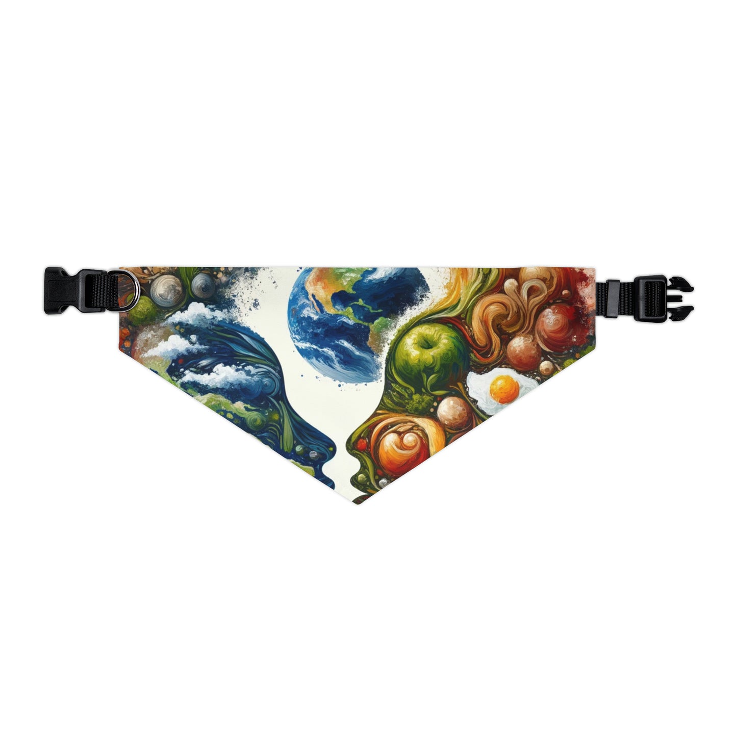 Earthly Dialogue Feast Pet Bandana Collar