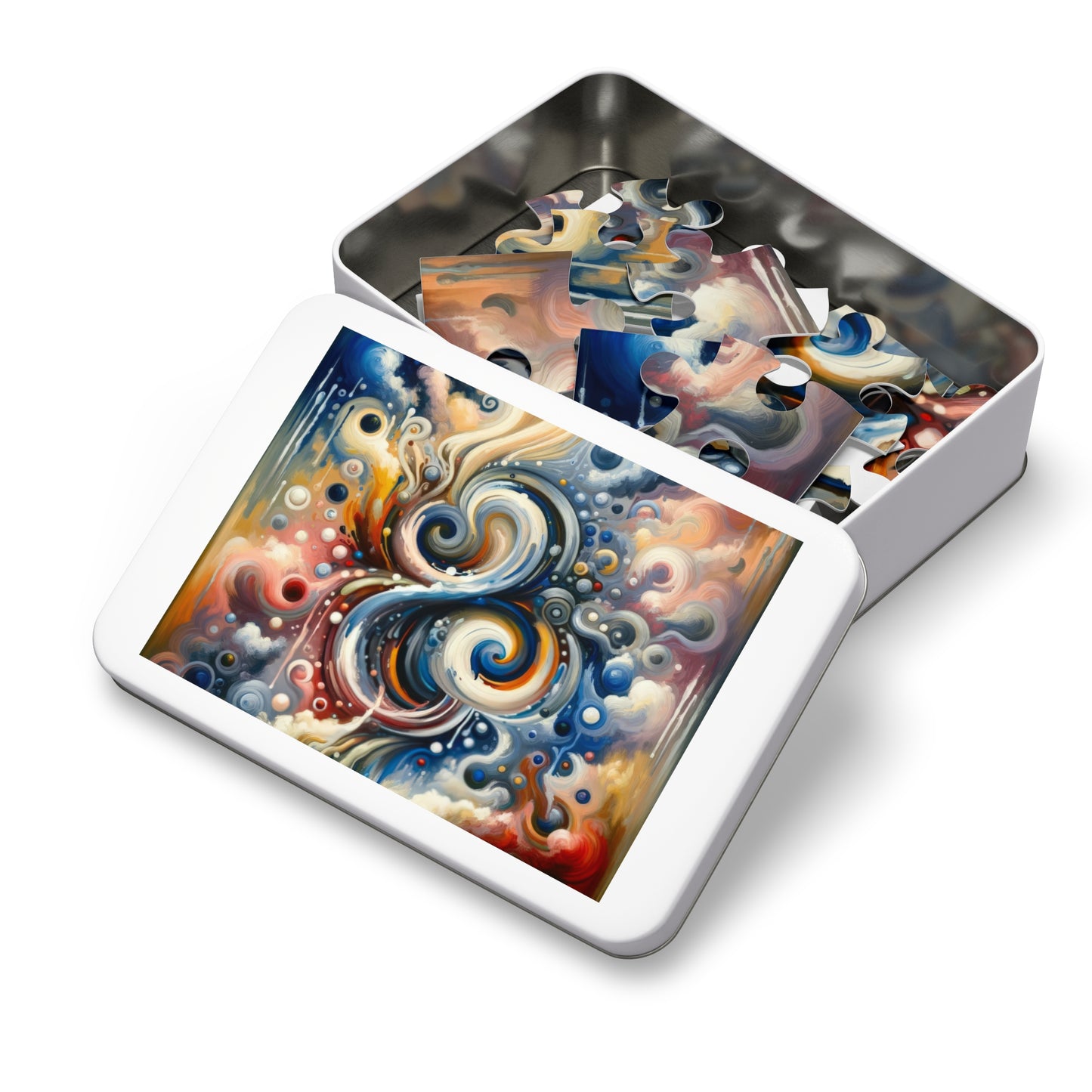 Paradoxical Embrace Tachism Jigsaw Puzzle (30, 110, 252, 500,1000-Piece)
