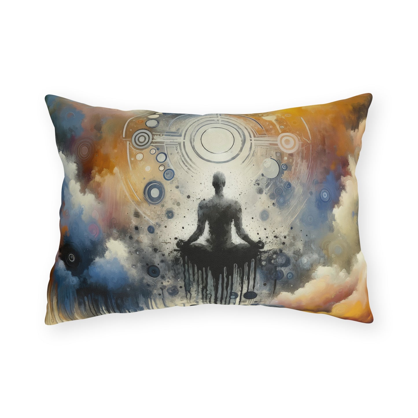 Mindful Transformation Profundity Outdoor Pillows