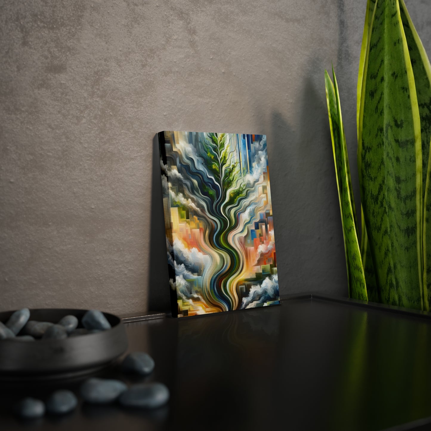 Eternal Digital Contrast Canvas Photo Tile