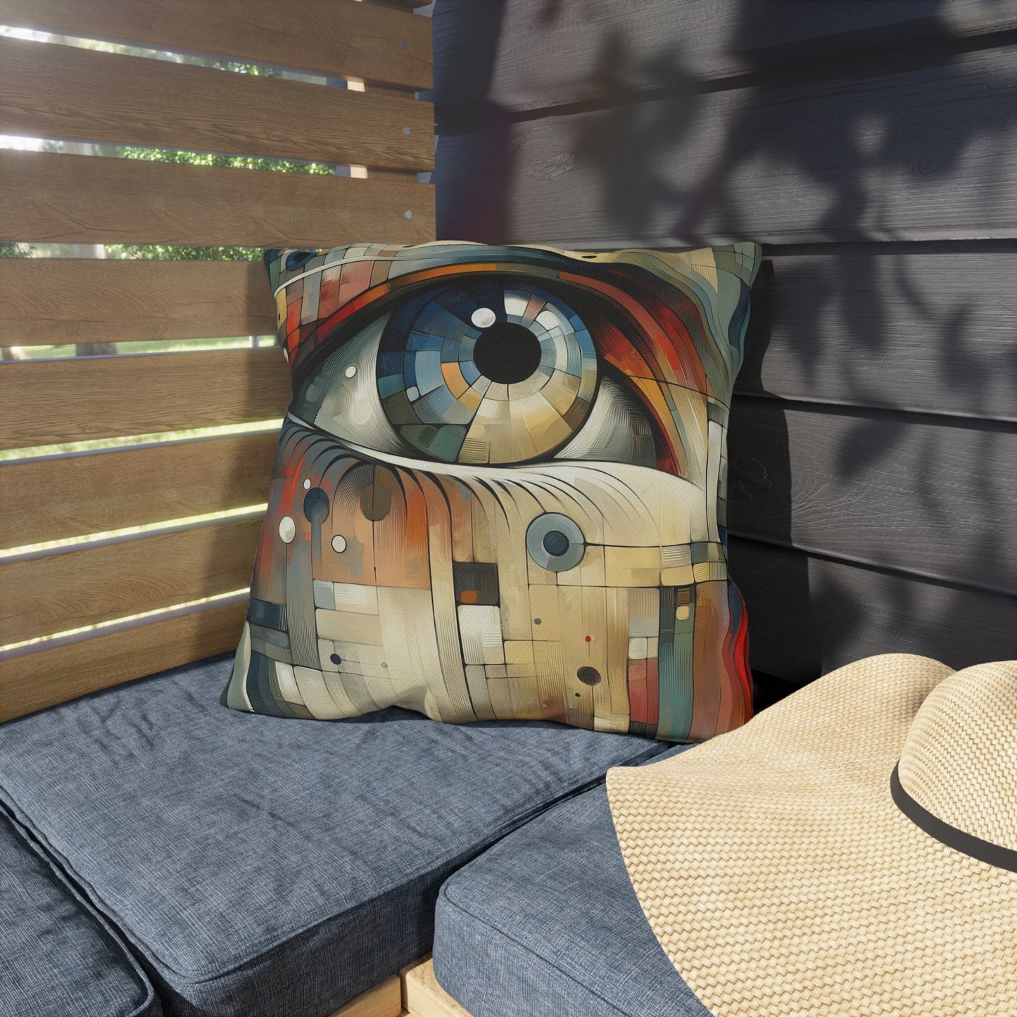 Focused Vision Quest Outdoor Pillows