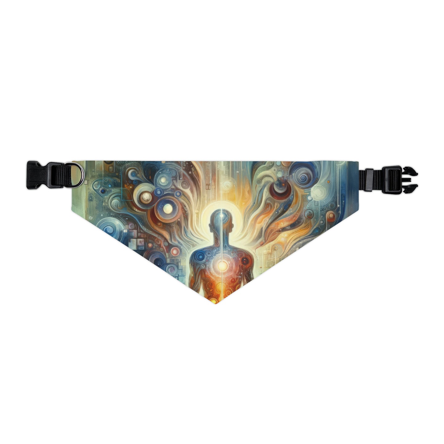 Technological Spiritual Synthesis Pet Bandana Collar