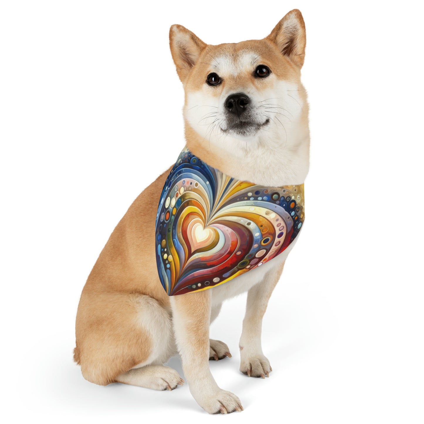 Harmonic Heart Essence Pet Bandana Collar