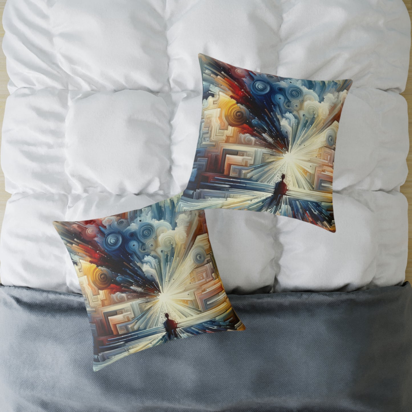 Memory Labyrinth Focus Spun Polyester Pillow