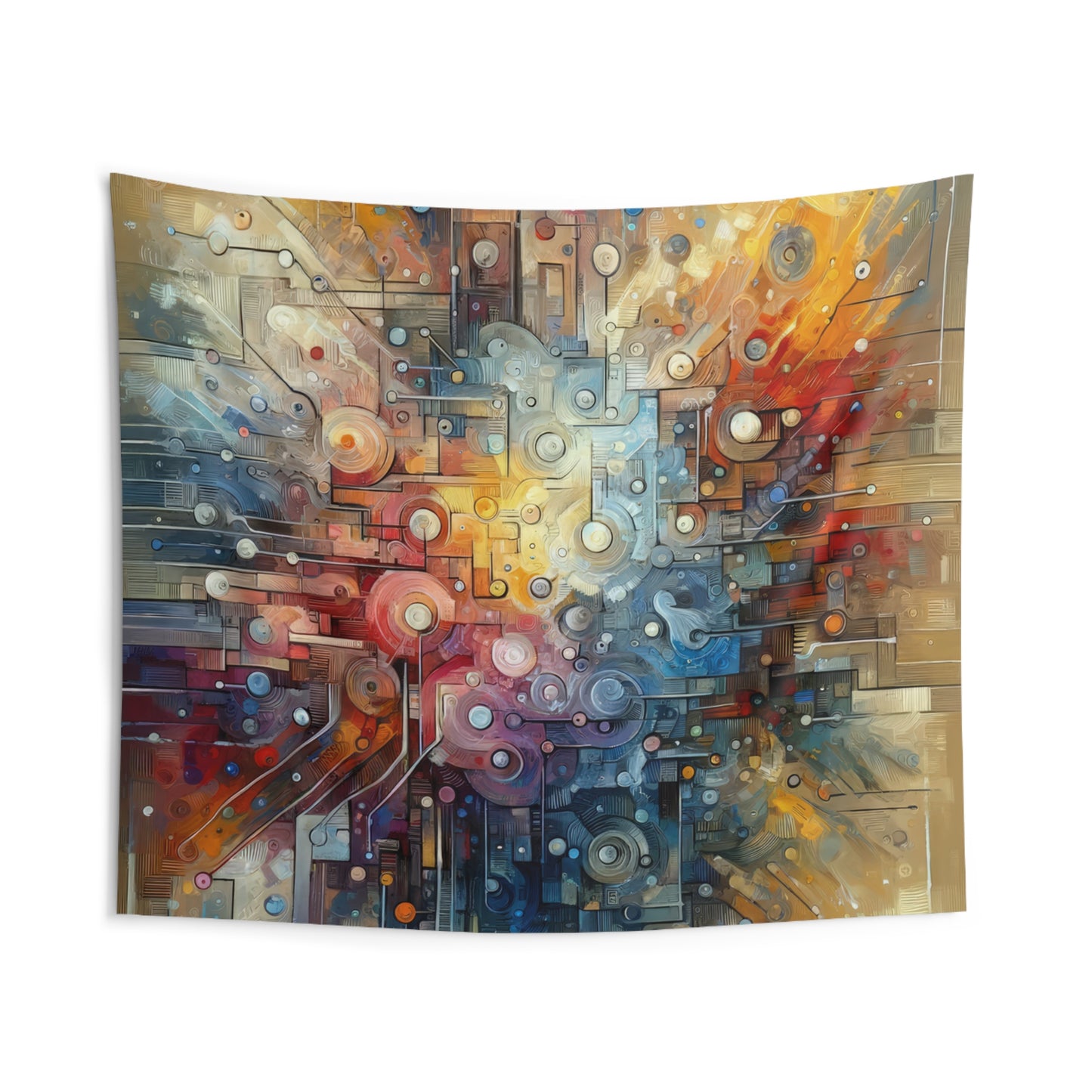 Empathy Scaffold Unity Indoor Wall Tapestries