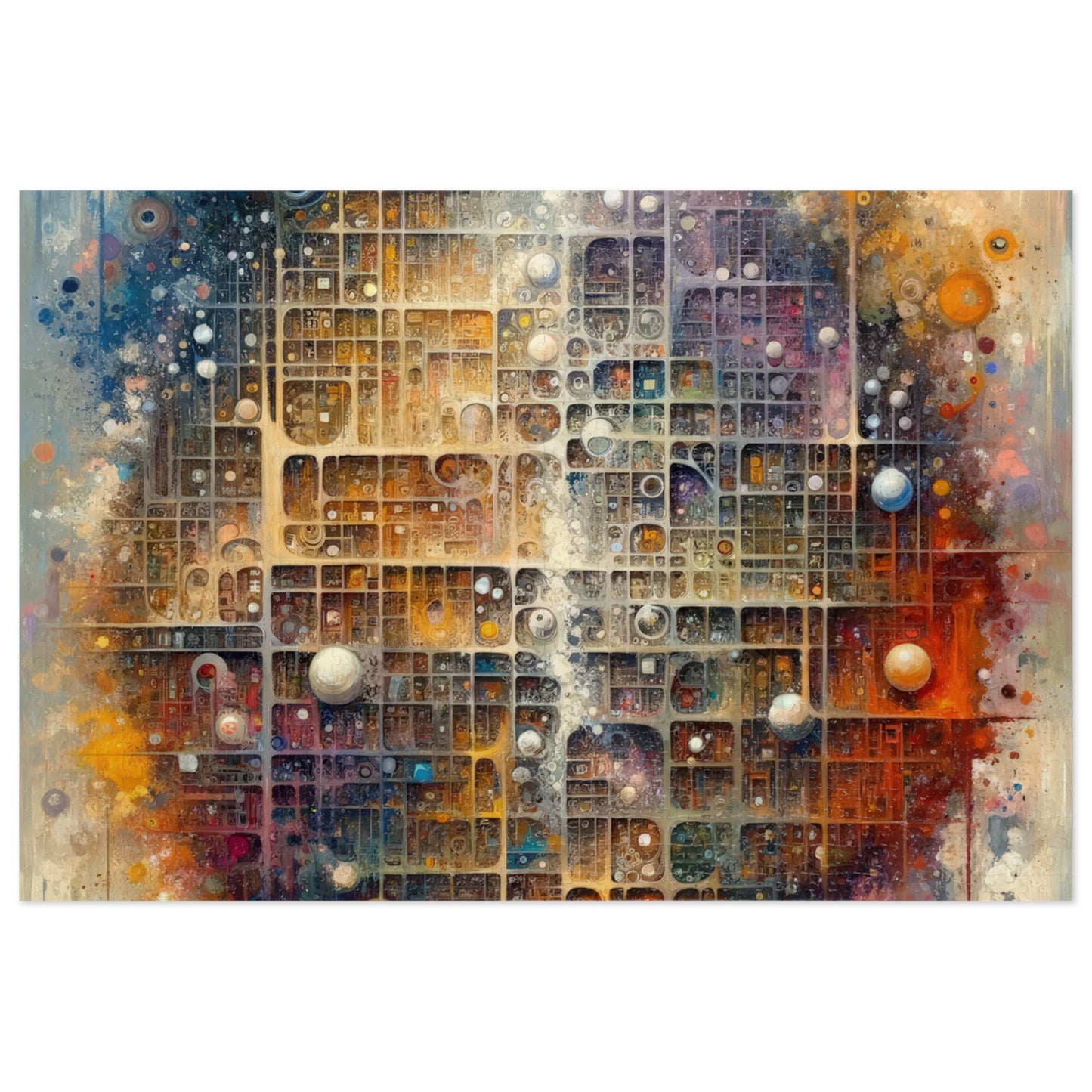 Integral Harmony Existence Jigsaw Puzzle (30, 110, 252, 500,1000-Piece)