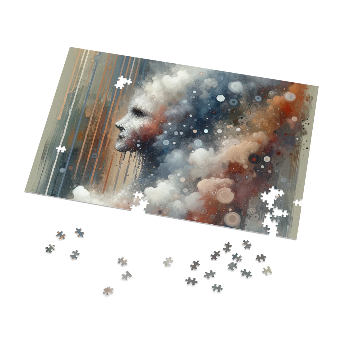 Ephemeral Hour Residue Jigsaw Puzzle (30, 110, 252, 500,1000-Piece)