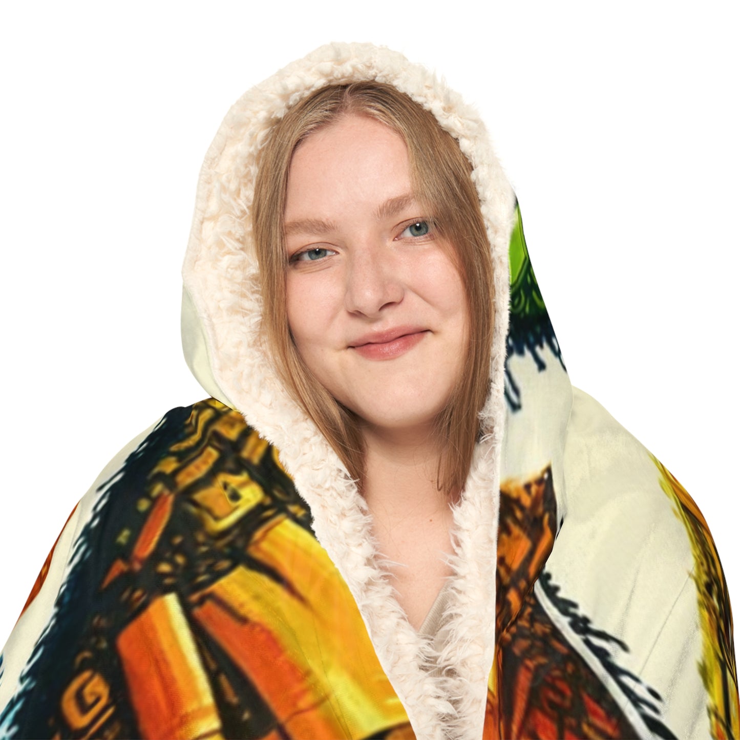 Upcycling Lifecycle Artistry Snuggle Blanket