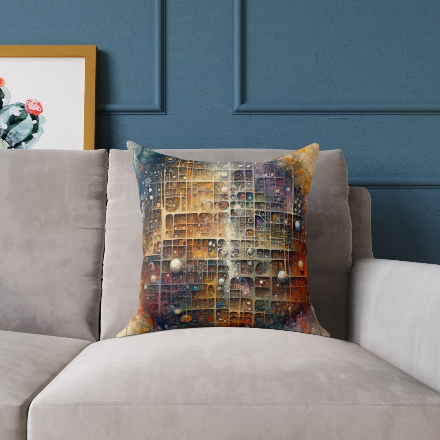 Integral Harmony Existence Spun Polyester Pillow