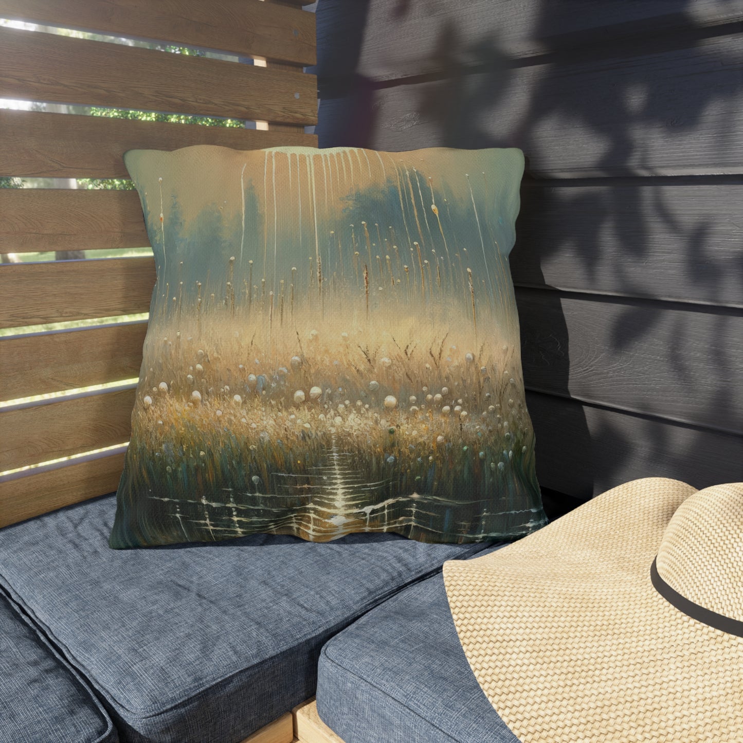 Observant Delicacy Heart Outdoor Pillows