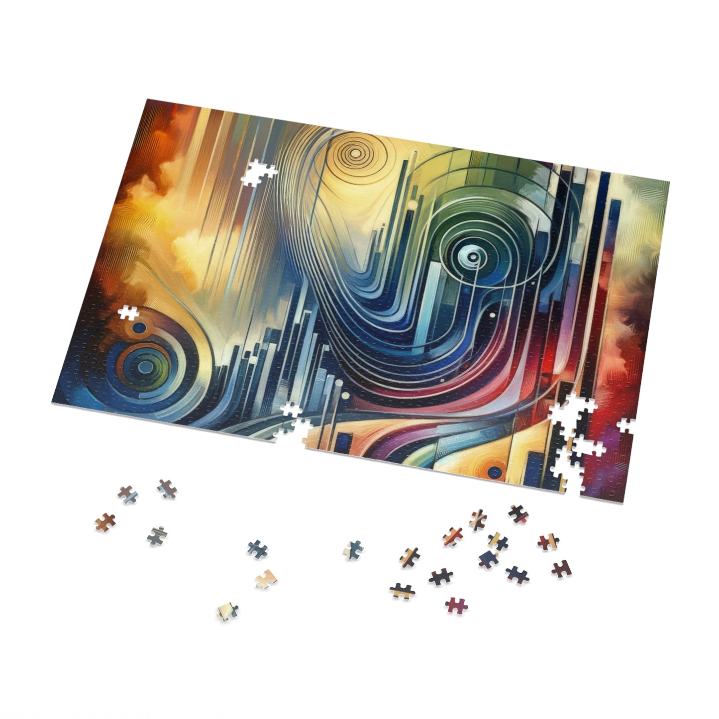 Effort Amplifies Outcome Jigsaw Puzzle (30, 110, 252, 500,1000-Piece)