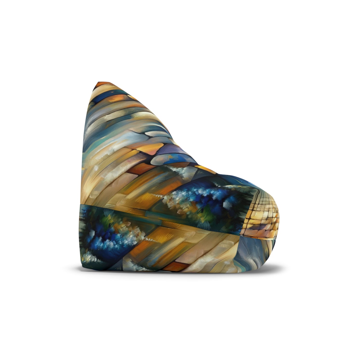 Anchored Tenets Abstraction Bean Bag Chair Cover